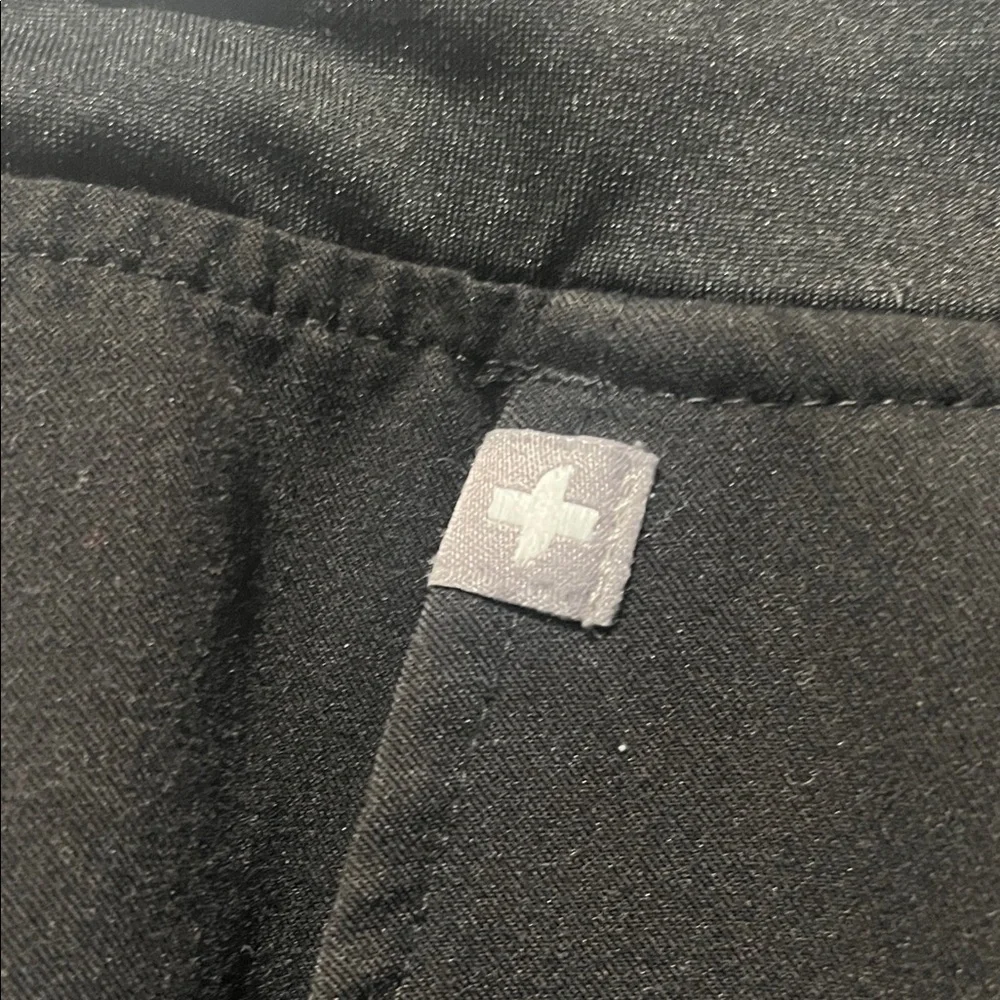 Figs Black Jogger Sweatpants with White Drawstring Sz M/P